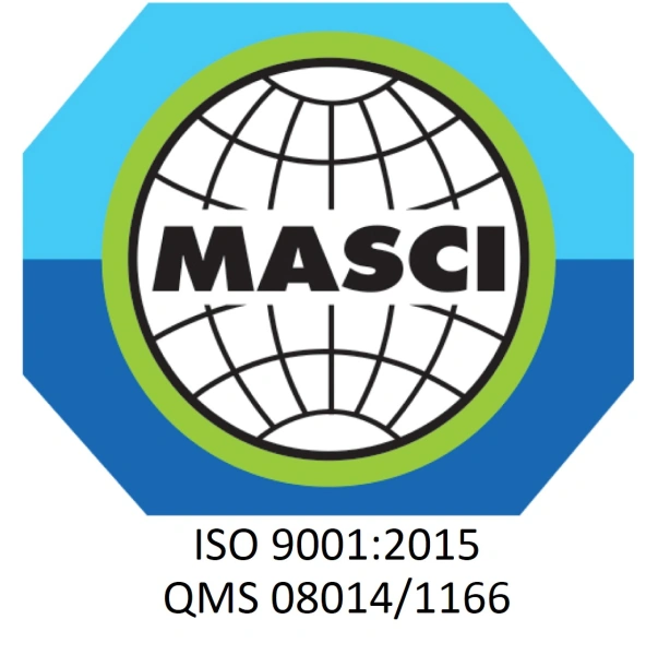 ISO 9001:2015 QMS 08014/1166